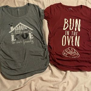 Bundle- Motherhood Maternity | Graphic T-shirt XS
